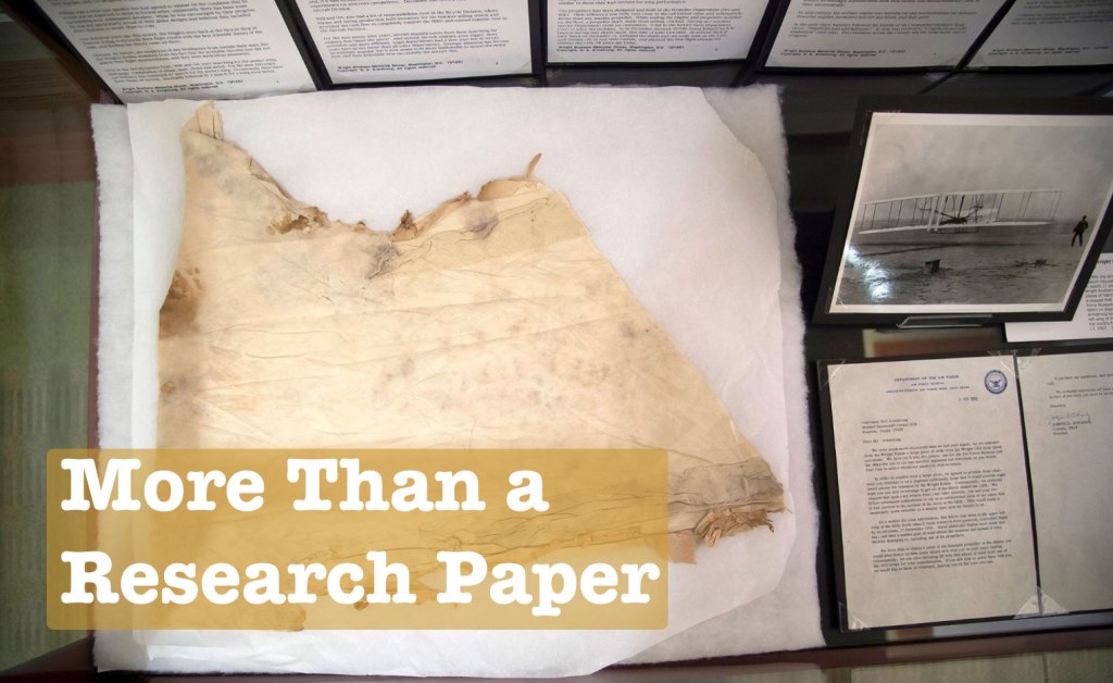 More Than a Research Paper